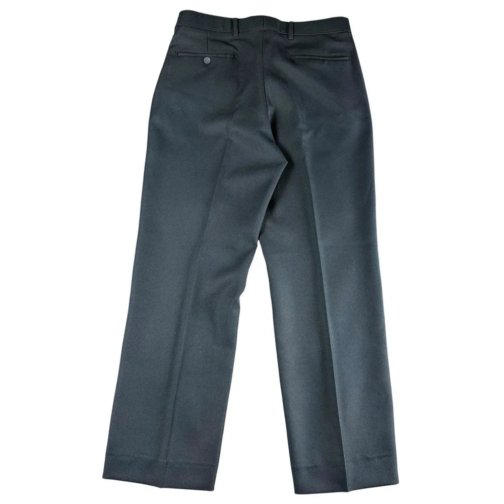 Levi's Action Slacks Dress Pants Mens 30x29 Navy Blue Vintage Straight Leg USA